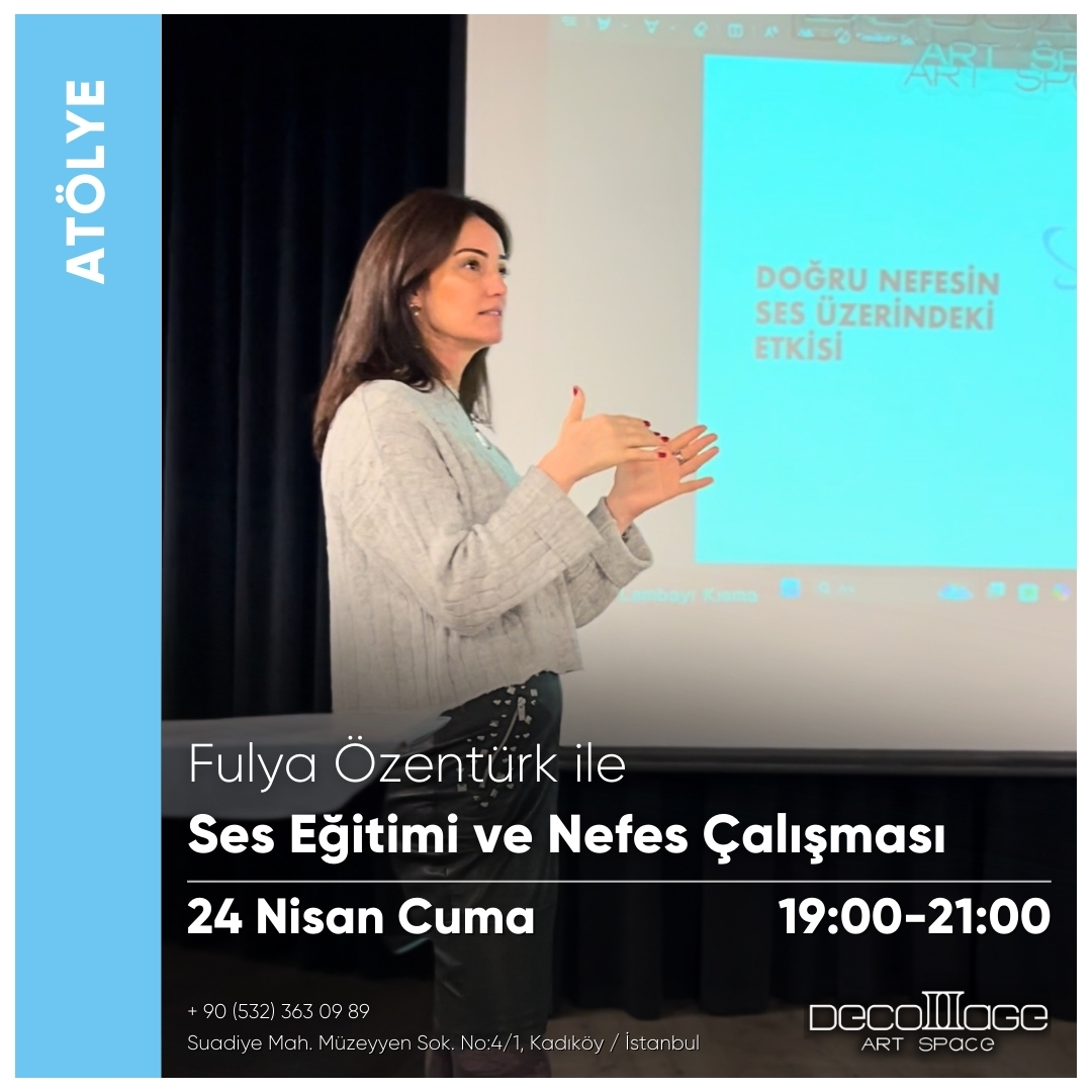 Fulya Özentürk ile Ses Eğitimi ve Nefes Çalışması resmi
